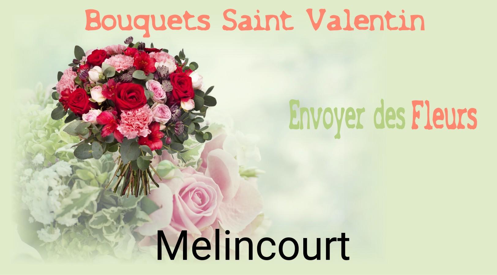 Roses de Saint-Valentin livrées à Melincourt